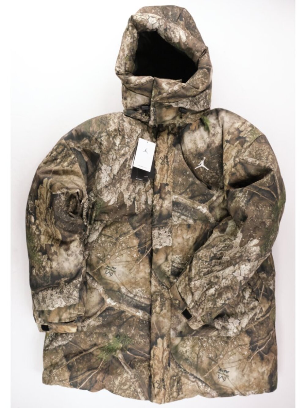 Nike Jordan Flight Therma‑Fit Down Parka Jacket Camo Multi Mens Sz XL IB4517-222